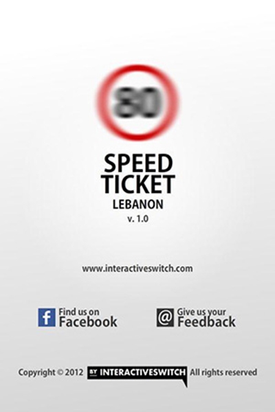 Speed Ticket تطبيق لبناني لكشف مخالفات السرعة